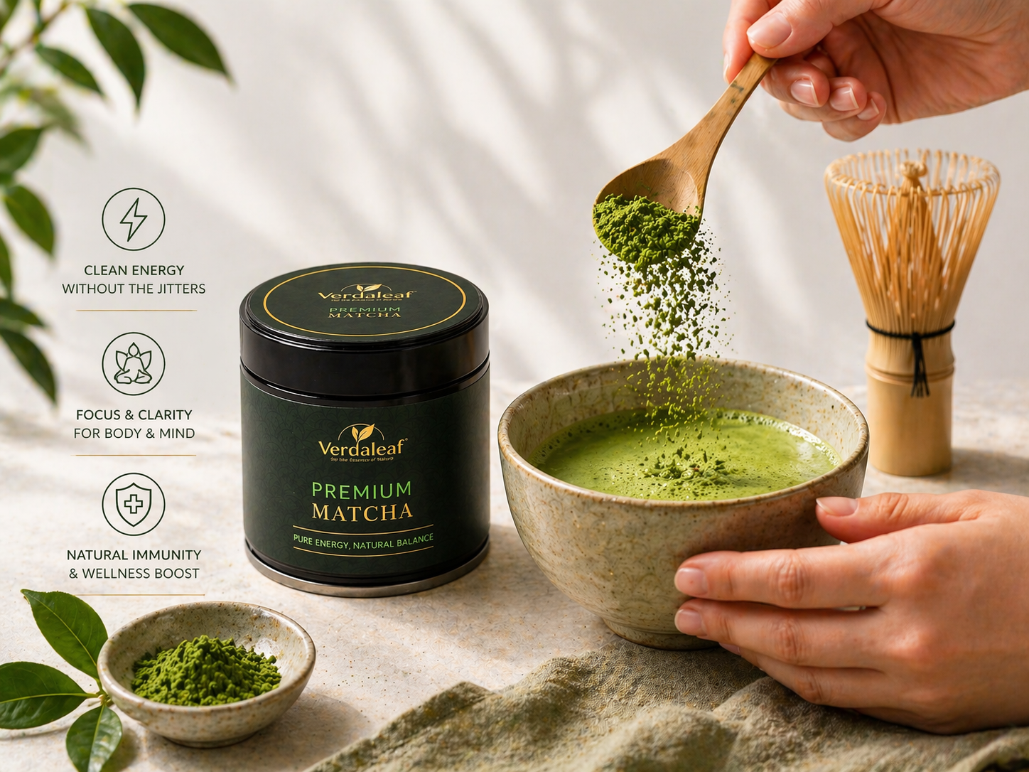 Verdaleaf Premium Ceremonial Matcha – 50g